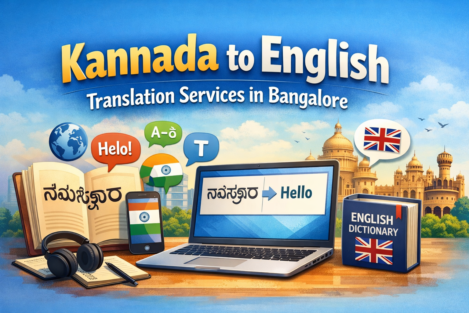 Kannada to English Translation Services In Bangalore
