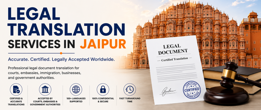 Legal Translation Services In Jaipur