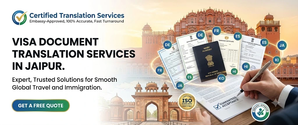 Visa Document Translation In Jaipur